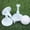 White, variant on Adjustable Golf Tees - Unbreakable Rubber Golf Tees for Driving Range & Simulator - Essential Golf Accessories for Men Indoor & Outdoor Practice, Durability and Stability Golf Tees