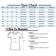 thumbnail image 3 of Azrian Womens Tops,Women Crewneck Print Tees Short Sleeve T Shirt Blouse Loose Tops, 3 of 5