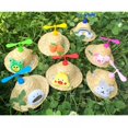 thumbnail image 4 of Dog Straw Sombrero Hat Pet Sun Cap with Flowers Birthday Party Hat for Small Medium Puppy Cat, 4 of 6