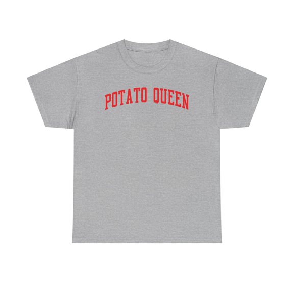 Potato Queen Shirt Gifts Tshirt Tee Crew Neck