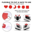 thumbnail image 4 of Uxcell Reflective Tape, Self-Adhesive Trailer Reflector Tape Waterproof Warning Sticker Red-white 1 Inch x 82 Feet, 4 of 6