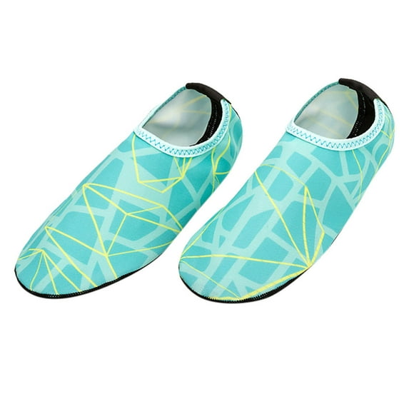 Cameland Men's Striped Beach Shoes Swimming Diving Socks Drifting River Wading Shoes