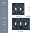 thumbnail image 3 of 2 Gang Light Switch Cover Plate Cancer Of Zodiac Wall Plate Decorate Electrical Outlet Cover Plates 4.56”x4.48”, 3 of 8