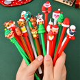 thumbnail image 4 of 50pcs Vibrant Cartoon Character Gel Ink Pens - Fine 0.5mm Point, Water-Based Black Ink, Ergonomic Design, Lightweight, Smooth Writing, Perfect for School, Office, Art, and Holiday Supplies, 4 of 5
