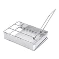 thumbnail image 3 of S SERENABLE Barbecue Grill Cooking Rack Folding Multipurpose Fishing Toaster for Camping, 3 of 9