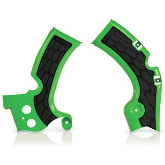 Acerbis 2374271089 X-Grip Frame Guard Green/Black