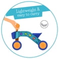 thumbnail image 4 of Chillafish ItsiBitsi Ride-on with Play Blocks and Storage Basket Toddler 12-36 Months Blue/Orange, 4 of 7