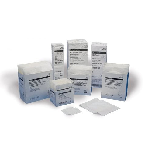Drain Sponge Curity Gauze Sterile 4 X 4 Inch Square, Box of 50