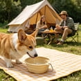 thumbnail image 5 of FEOLGEHLY Slow Feed Travel Dog Bowl Pet Bowl, Non Skid Collapsible Silicone Slow Feeding Food Water Bowl for Small Dogs and Cat Bowls for Indoor Cats Outdoor Portable Pet Dining Supplies, 5 of 6