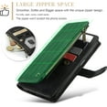 thumbnail image 3 of Para Samsung Galaxy A15 5G Funda tipo billetera con Tarjetero Soporte de Pie Bolsillo Magnético con Cremallera Correa de Cordón, Funda Tipo Billetera de Cuero con Tapa, 3 of 6