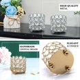 thumbnail image 4 of Efavormart Bejeweled Blitz Votive Tealight Crystal Candle Holder Wedding Dining Decorative Centerpiece - 3.25" Dia x 2.75 Tall, 4 of 5