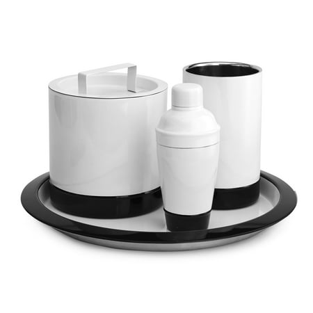 Wine Chiller Bucket - Paradigm Trends Swoop Double Wall Stainless Steel Wine Chiller