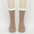 thumbnail image 2 of LckLvx Women Slipper Fuzzy Socks Cozy Grippers Warm Winter Soft Thick Socks Comfy Fleece Non-Slip Home Socks, 2 of 5