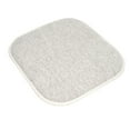 thumbnail image 3 of Alexis Memory Foam No Slip Back 16 x 16 Chair Pad Cushion 2 Pack - Cream-Brown, 3 of 6