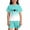 Green&&100, variant on CONROSES Toddler Girls Outfits Graphic Y2K Short Sleeve T Shirts Shorts Set for Kids, Sizes 3-4 Years