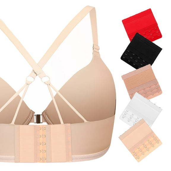 Phenofice Bra Extenders Women Adjustable Length Polyester 5Pcs