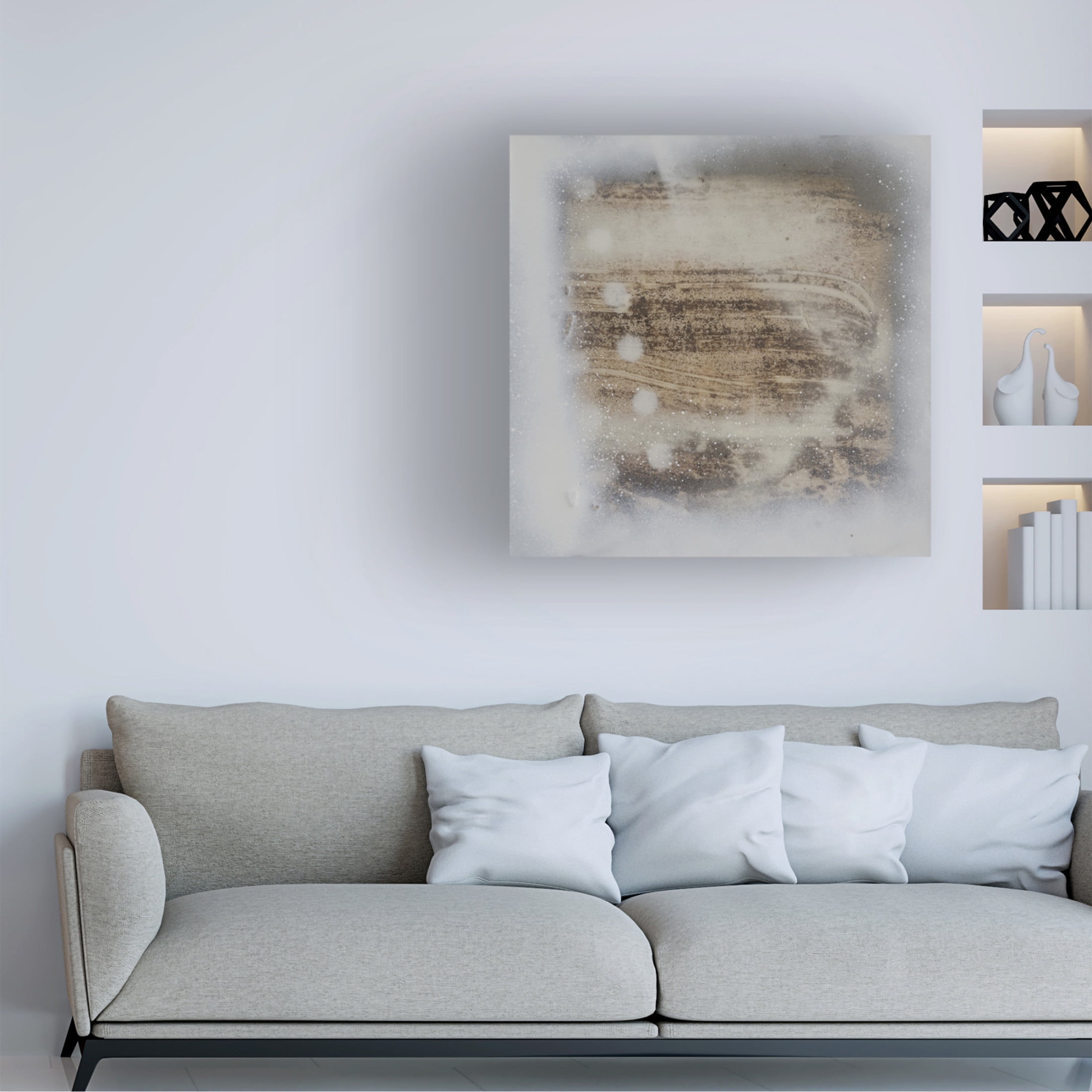 Trademark Fine Art Erin McGee Ferrell  Polka Squares III Canvas Wall Art