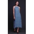 thumbnail image 4 of Bimba Robe de Plage d'Été pour Femmes à Imprimé Floral, Dos Nu, Col Licou – X-Grand, 4 of 6
