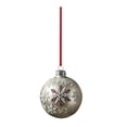 thumbnail image 1 of HWRETIE Red and Gold Christmas Balls,Christmas Ball 2D Flat Acrylic Pendant Christmas Tree Decoration Christmas Decorations Layout Scene Accessories, 1 of 6