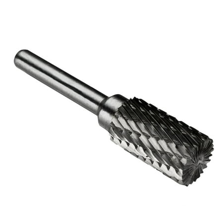 

Unique BargainsDouble Cut Tungsten Carbide Rotary File 9/16 Head 6mm Shank Cylinder End Cut