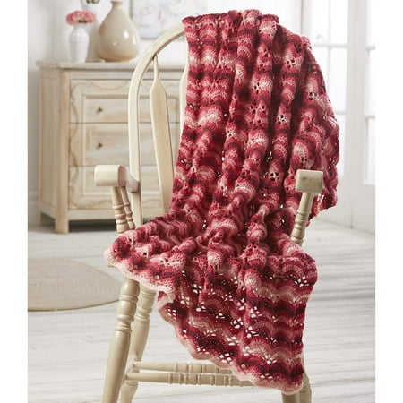 Herrschners® Pink Paradise Afghan Kit