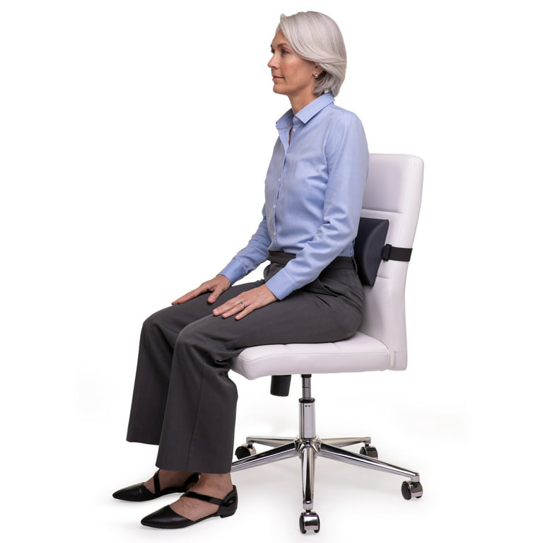 OPTP The Original McKenzie Slimline Lumbar Support - Slim Profile Low Back  Support for Elderly or Petite People 