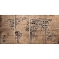 thumbnail image 1 of Empire Art Arte de Legno - Carte du Monde, 1 of 1