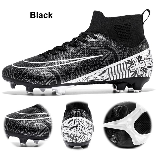 Deporte Botas Fútbol Unisex Caña Alta para Exteriores E Interiores Correr Y Entrenar