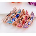 thumbnail image 4 of Barrette Papillon en Strass Mode Barrette Française, 4 of 10