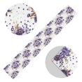 thumbnail image 5 of Yayeee Table Runner 90 inches Long for Home Kitchen Rectangle Dining Table Holiday Party Decoration, Purple Flowers Pattern, 5 of 7