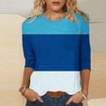 thumbnail image 2 of Pompotops T-shirt d'Été Mode Femme Ajusté à Manches Courtes et Col Rond en Liquidation, 2 of 5