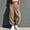 Khaki, variant on Women's Oversized Baggy Jogger Sweatpants Full Drawstring Elastic Waist Roomy Side Pockets Balloon Tapered Cut for Streetwear Pink S