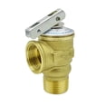 thumbnail image 4 of Kit de válvula de servicio para calentador de agua sin tanque HYDRO MASTER con válvula de alivio de presión, aislador IPS de 3/4 pulgadas, latón limpio, 4 of 7