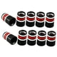 thumbnail image 3 of Virolas de plástico para palos de golf, reemplazo de cubierta de varilla para bricolaje, accesorios de golf para 37 Blanco Rojo, 3 of 9