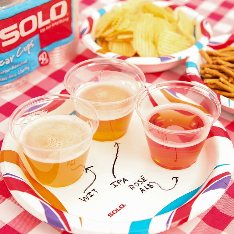 Solo clear 2024 cups with lids