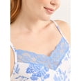 thumbnail image 5 of Joyspun Women’s Dreamy Soft Collection Lace Trim Knit Chemise, Sizes S to 3X, 5 of 6
