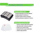 thumbnail image 6 of Filter Replacement for Shark Navigator Lift Away Deluxe Professional Vacuum ZU503AMZ NV350 NV351 NV352 NV355 NV357 NV360 NV370 UV440 UV540, Parts XFF350 & XHF350, 6 of 7