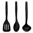 thumbnail image 1 of Set de Utensilios de Cocina KitchenAid Classic Black, Nylon, 3 piezas, 1 of 3