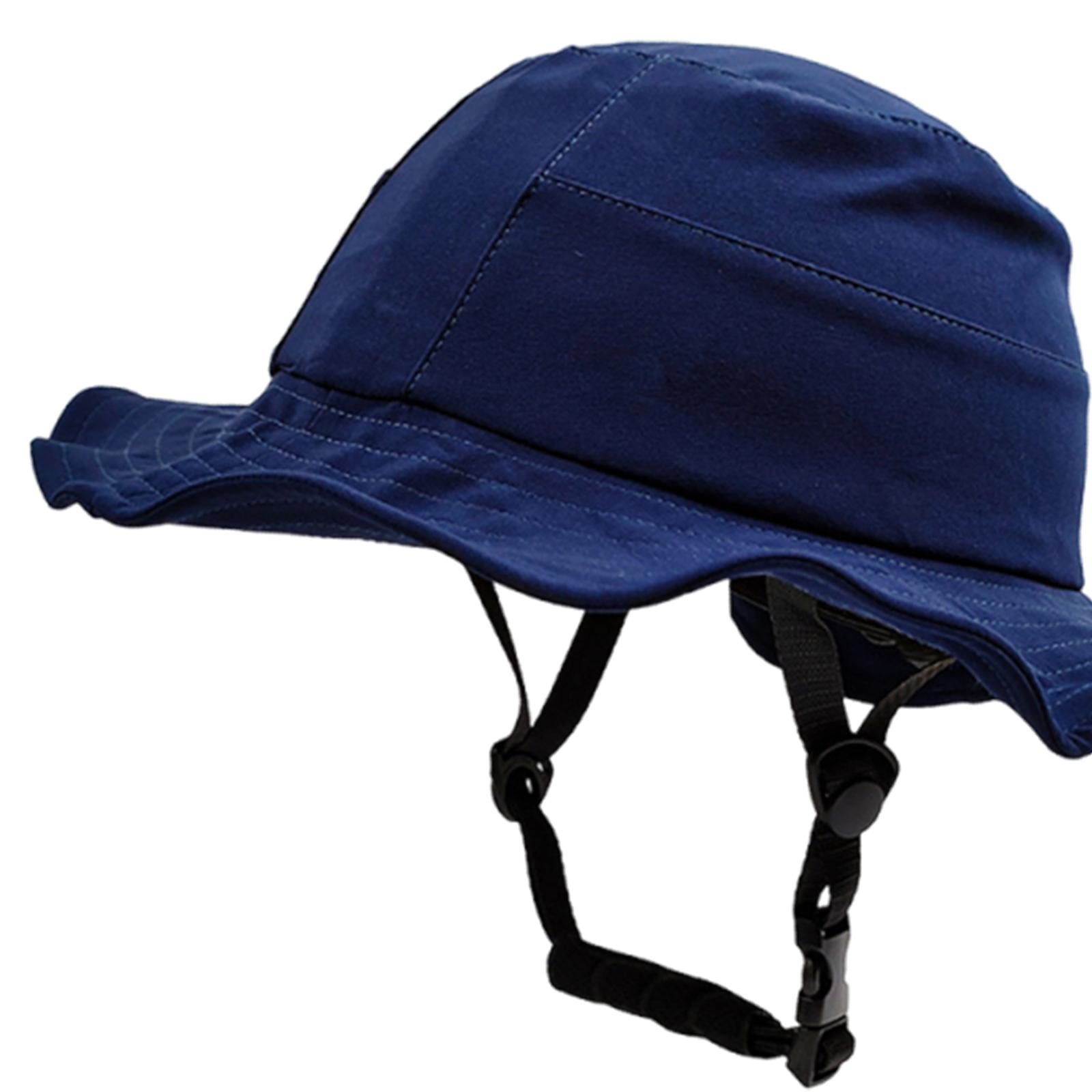 harayaa Bicycle helmet cap, bucket hat, impact-resistant, comfortable, shaped for unisex Blue M