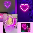 thumbnail image 6 of DYstyle LED Sweet Heart Butterfly Neon Lights Sign for Wall Decor Battery USB Powered Led Neon Signs for Bedroom Kids Room Wedding Party Christmas Decoration, 6 of 6