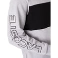 thumbnail image 5 of Lacoste Print Colourblock Sweatshirt, Grey, 5 of 6