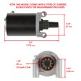 thumbnail image 3 of NEW Starter for John Deere STX38 12.5 13 14 HP Kohler Engine 89 90 91 92 93 94 95 96, 3 of 8
