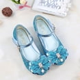 thumbnail image 4 of Zapatos de princesa de tacón alto para niñas, zapatos de primavera y otoño para niños, zapatos para niñas, zapatos de cristal para niñas, 4 of 6