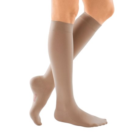 mediven Comfort, 30-40 mmHg, Calf High, Closed Toe - Natural, V, Standard