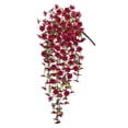 thumbnail image 1 of Flor de vid violeta artificial, planta violeta colgante falsa para primavera, verano, interior, exterior, pared, hogar, jardín, patio, boda, fiesta, decoración, 1 of 8