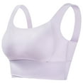thumbnail image 5 of Hrsba Womens Plus Size Bra,Women's Non Steel Ring Sexy Gathering Yoga Beauty Integrated Fixed Chest Pad Fitness Sports Bra,Womens Casual Summer Bra,Womens Bra, 5 of 5