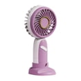 thumbnail image 2 of YYV Portable USB Rechargeable Handheld Fan Minimalist Design Quiet Personal Cooling Fan Perfect For Students Travel Outdoor Office Pocket Fan Rechargeable Mini Fan, 2 of 6