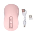 thumbnail image 2 of 2.4GHz Wirelessly Mouse, Bluetooths Computer Mouse Rechargeable with Receiver for Wins for , Portable Quiet Optical Mouse Dual Mode for PC Tablet Laptop, 2 of 7