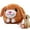 Puppy, variant on Active Moving Pet Plush Toy, 2024 New Interactive Dog Toys Talking Squeaky Moving Ball Toy, Washable Cartoon Sound Electronic Dog Toy, Cute Shake Bounce Toys for Dog Cats (Pink Rabbit)