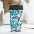 thumbnail image 6 of Goofa Hawaiian Style for Insulated Travel Coffee Mug Spill Proof Leak Proof 16 OZCoffee Tumbler Reusable Coffee Cups with Lids Thermos for Hot and Cold Drink, 6 of 8